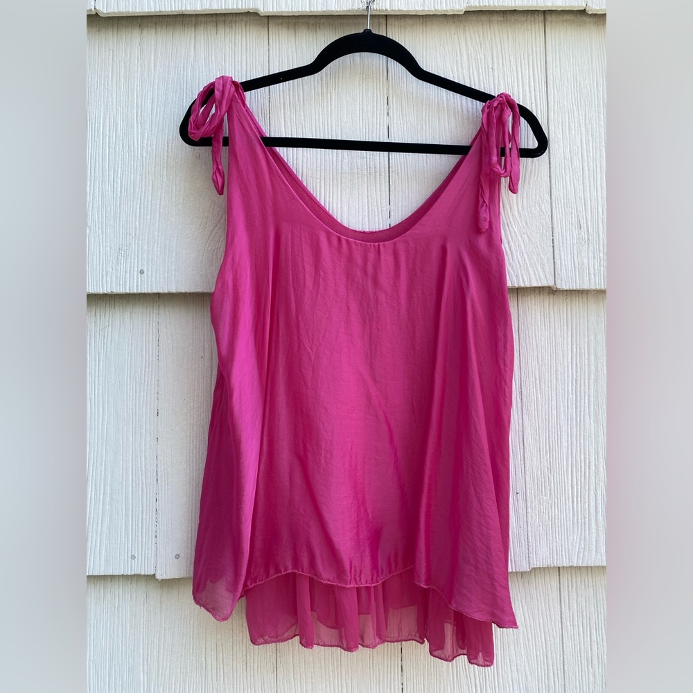 Saga silk top